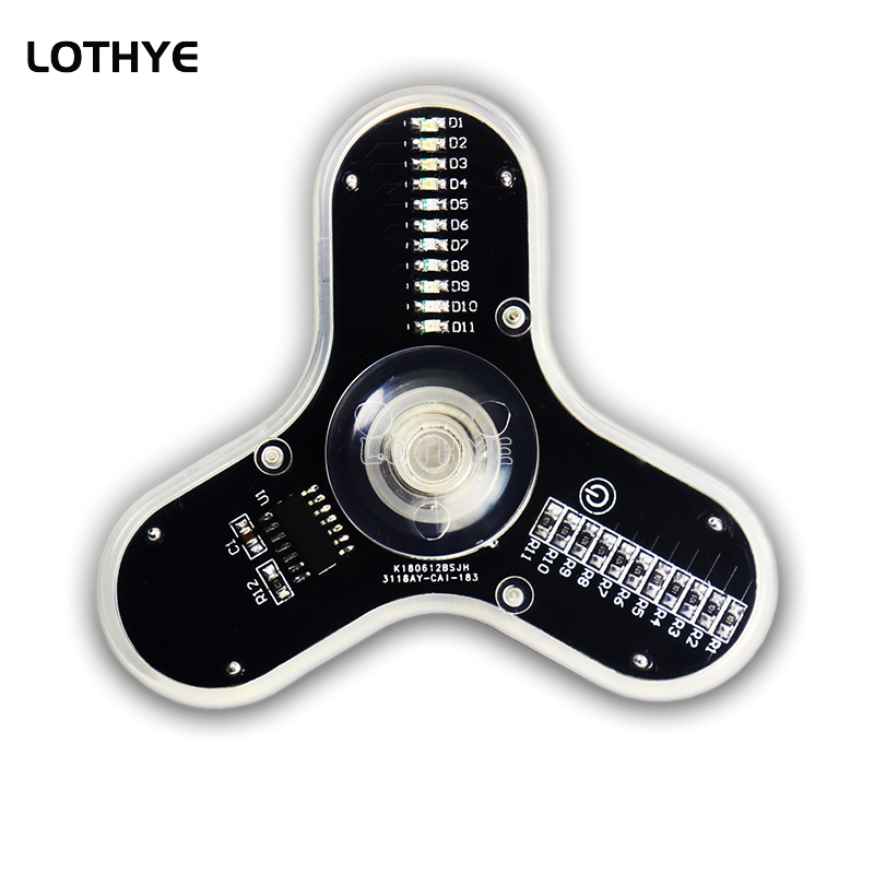 Electronics Project Kit - LED Fidget Spinner Manufacture Speaker Atmosphere