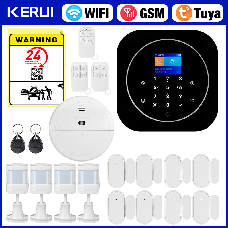 Smart Home Automation Kit - KERUI G12 Wireless Tuya Home Alarm