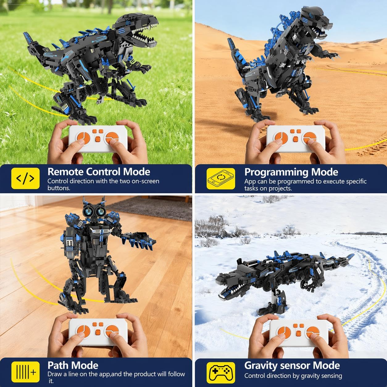 5-in-1 Transformable STEM Robo - Stem Robotics Kit 评论和价格