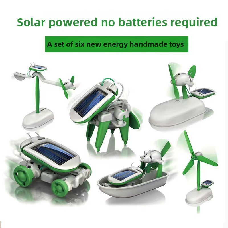 Robot Kits 6 in 1 DIY Solar Ro - Stem Robotics Kit 评论和价格