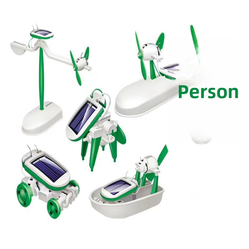 Robot Kits 6 in 1 DIY Solar Ro - Stem Robotics Kit 评论和价格