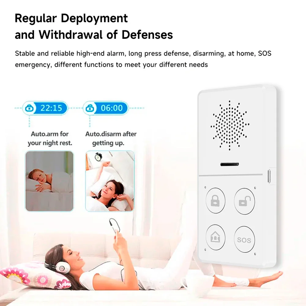 Tuya Wifi Smart Alarm System 4 - Smart Home Automation Kit 评论和价格