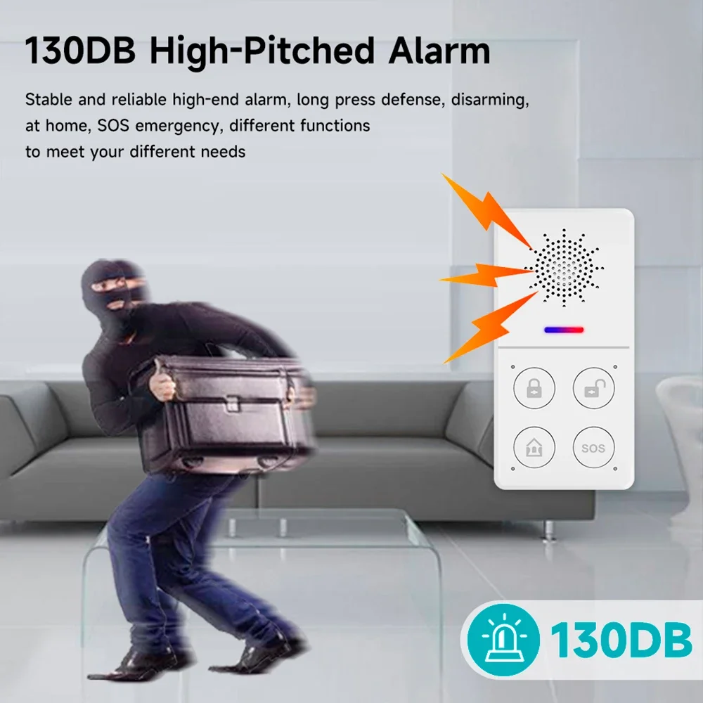 Tuya Wifi Smart Alarm System 4 - Smart Home Automation Kit 评论和价格