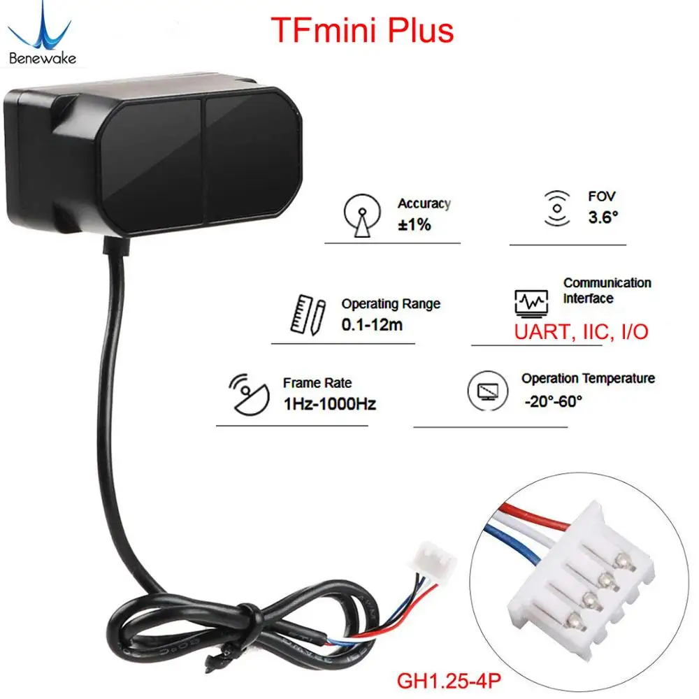 Benewake TFmini-S/TFmini Plus  - Sensor Kit Arduino 评论和价格