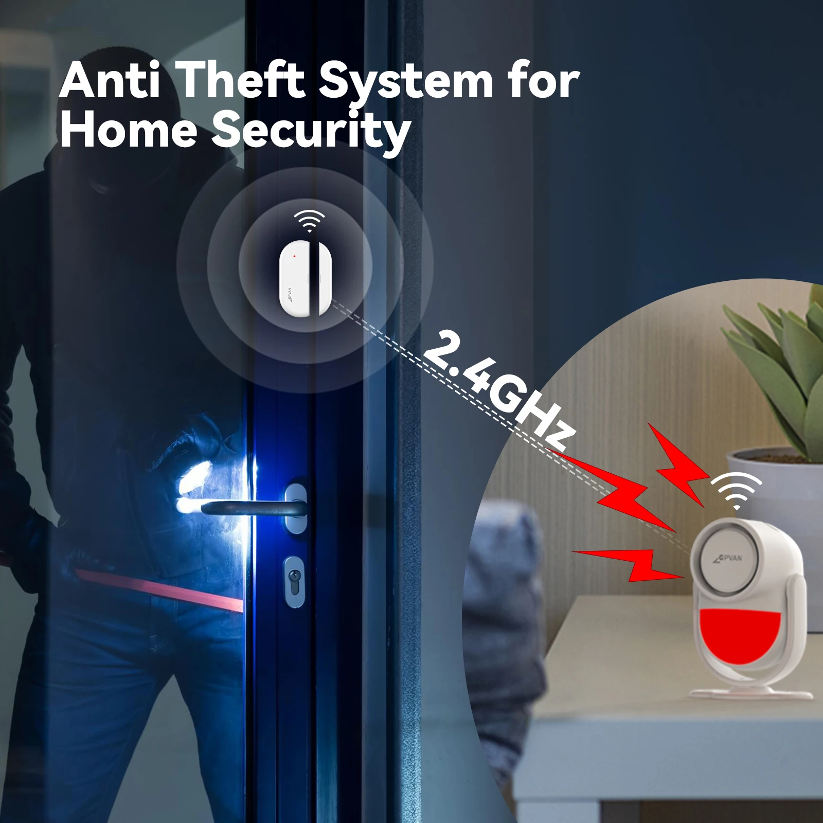 CPVAN Wireless WIFI 2.4G Smart - Smart Home Automation Kit 评论和价格