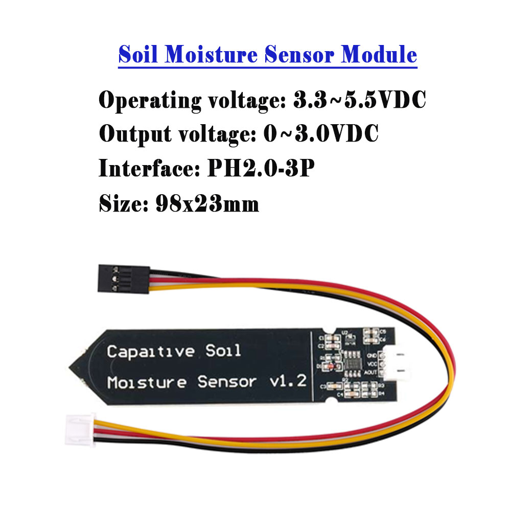5/10PCS Capacitive Soil Moistu - Sensor Kit Arduino 评论和价格