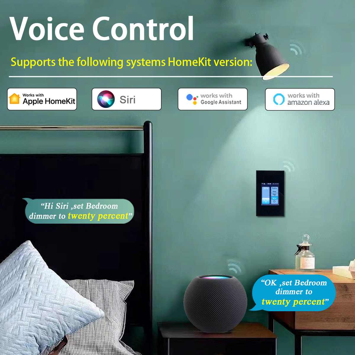 Lanbon Switch 8 Homekit 5 in 1 - Smart Light Switch Wifi 评论和价格