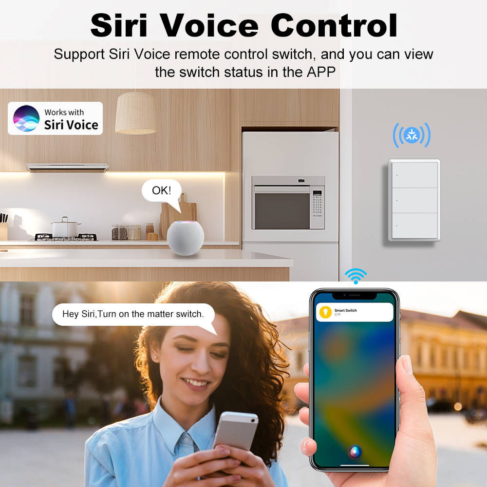 MANHOT Homekit WiFi Smart Swit - Smart Light Switch Wifi 评论和价格