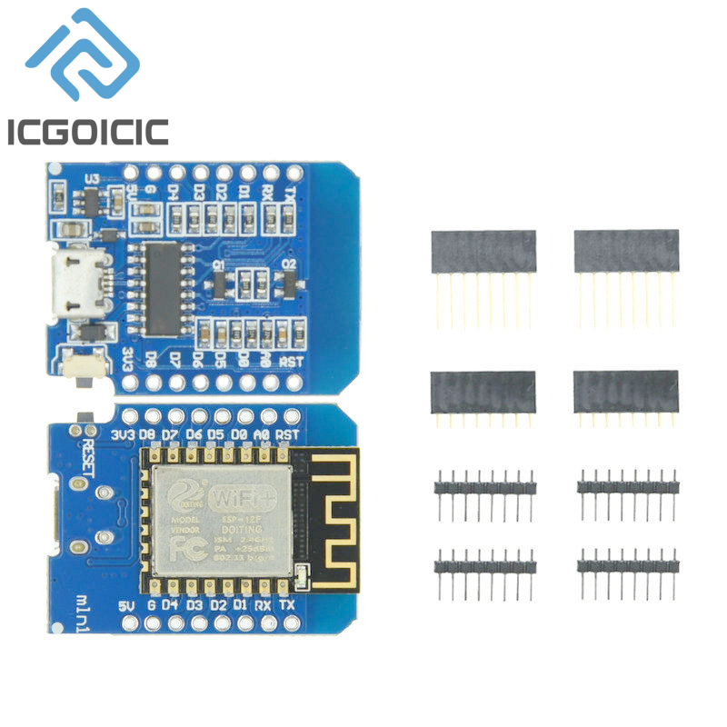 D1 Mini-Mini NodeMcu 4M Bytes  - Esp8266 Relay Module 评论和价格