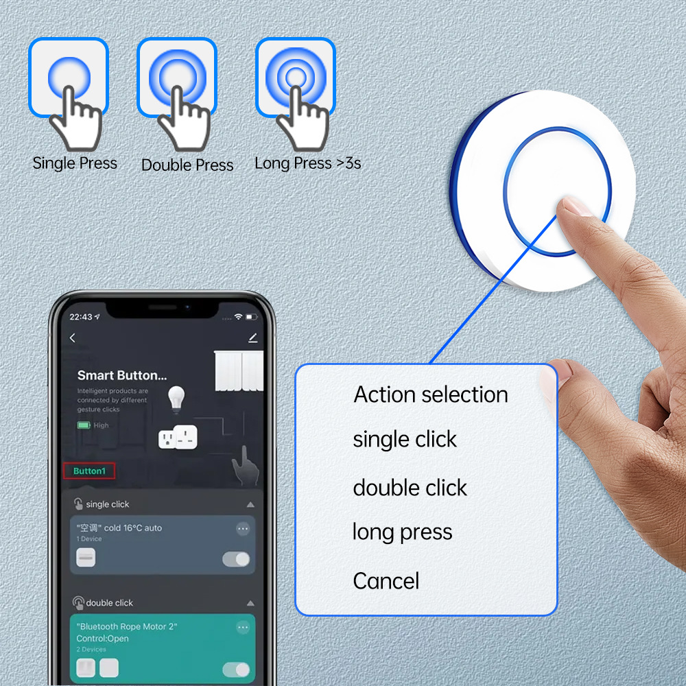 Push Button Wireless Smart Sce - Smart Home Automation Kit 评论和价格