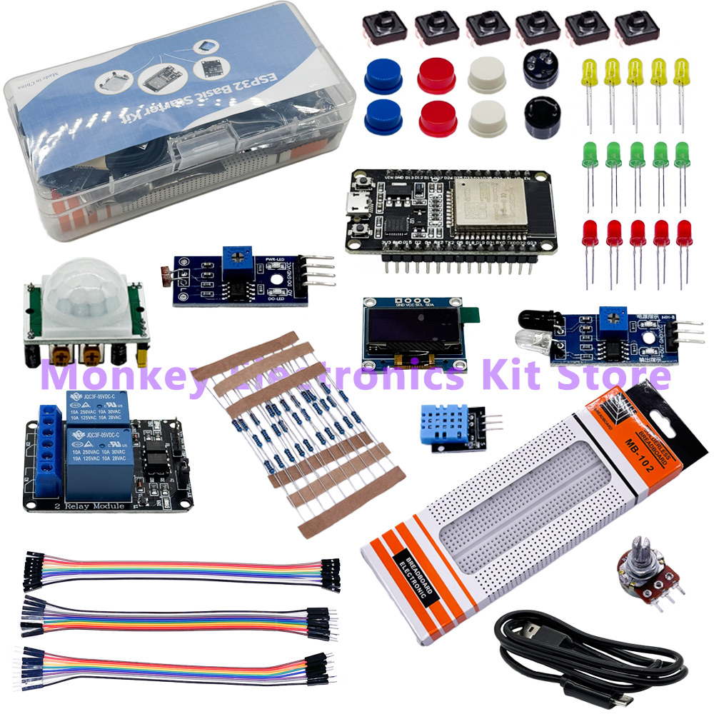 ESP32 Basic Starter kit   Proj - Esp32 Smart Home Kit 评论和价格